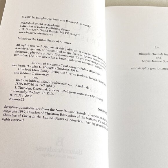 Gracious Christianity Book by Jacobsen & Sawatsky - Picture 10 of 11